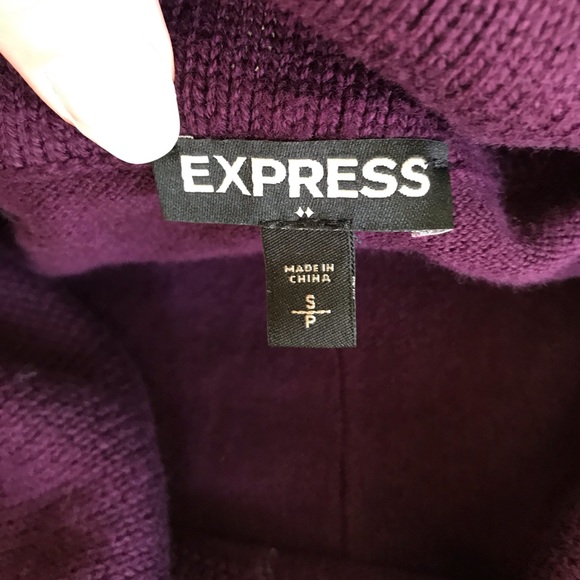 Express Cowl Neck Sweater Dress - Picture 3 of 4